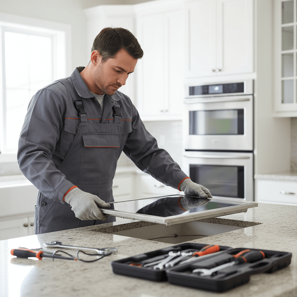 Fachgerechter Anschluss eines Induktionskochfeldes